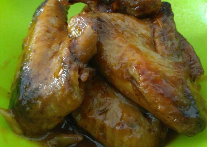 #30 Chicken Wings with Honey Lemon Sauce (Sayap Ayam Lemon Madu)