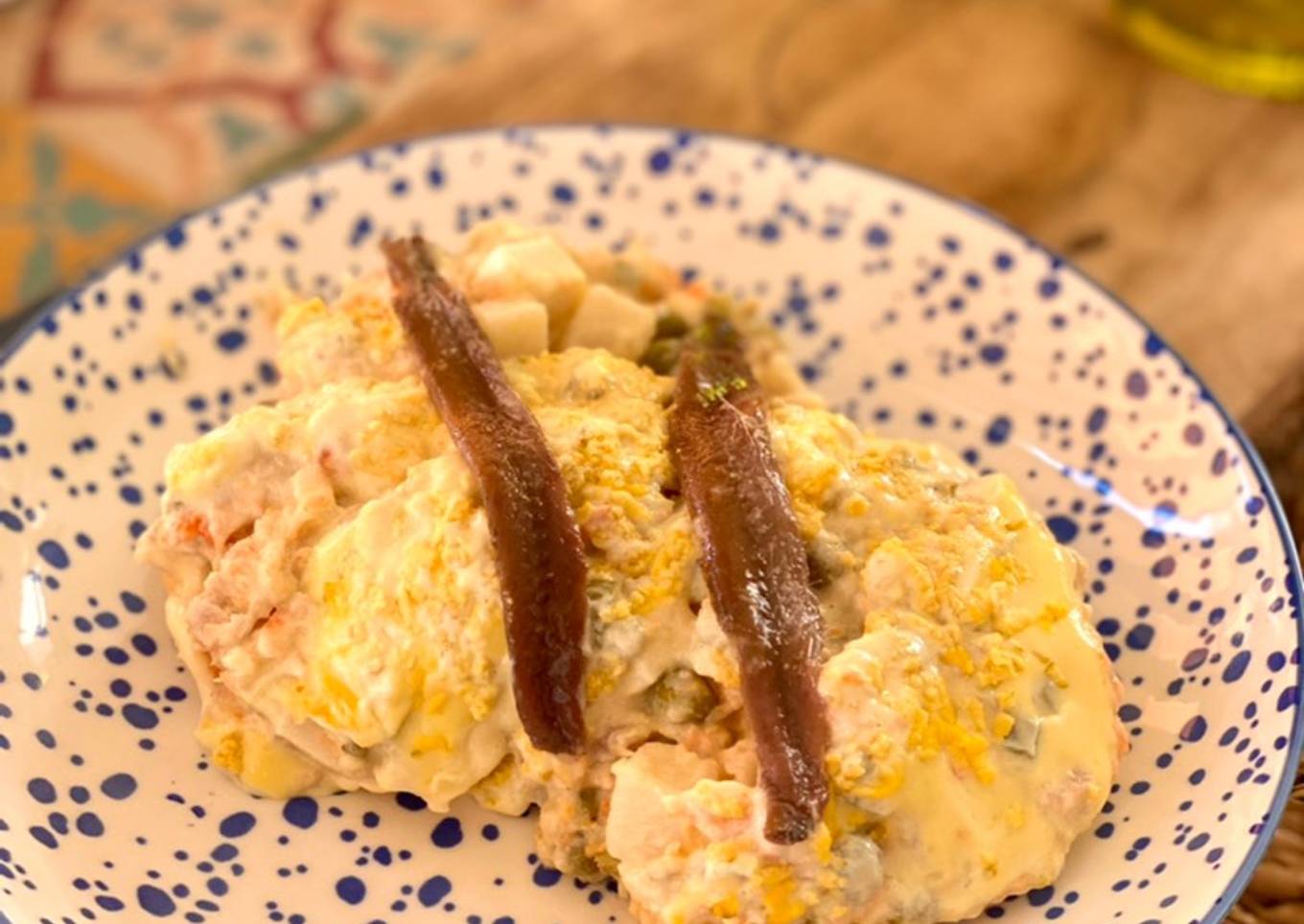 Ensaladilla SOS para cuando tienes visitas inesperadas🆘