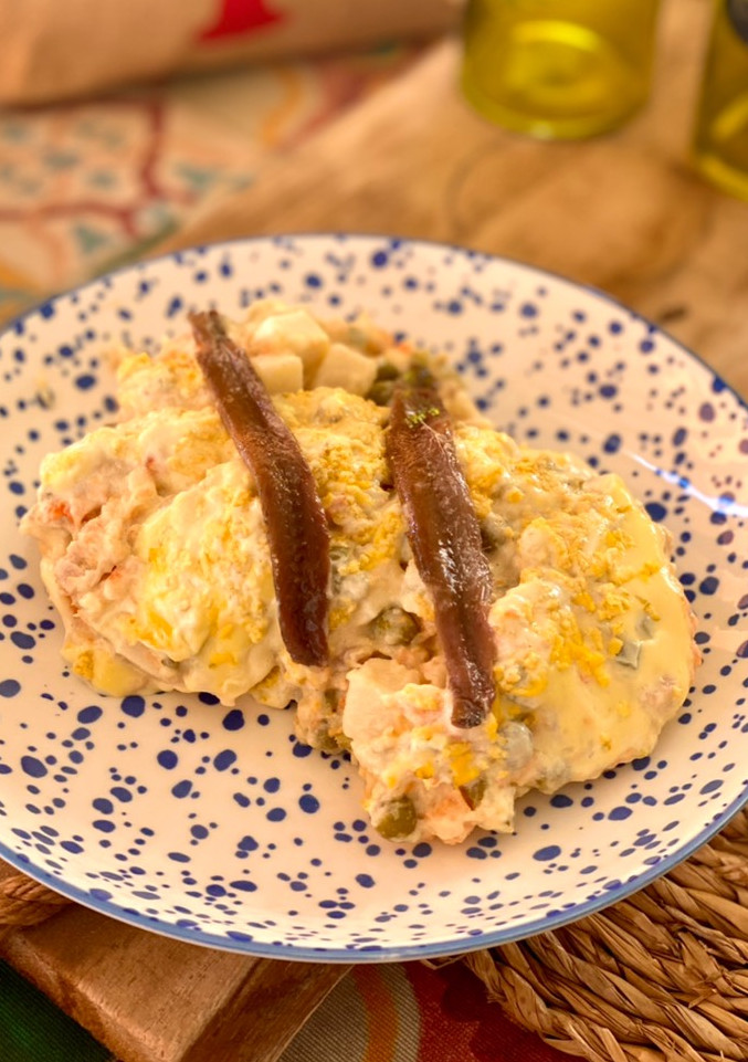 Una foto de Ensaladilla SOS para cuando tienes visitas inesperadas🆘