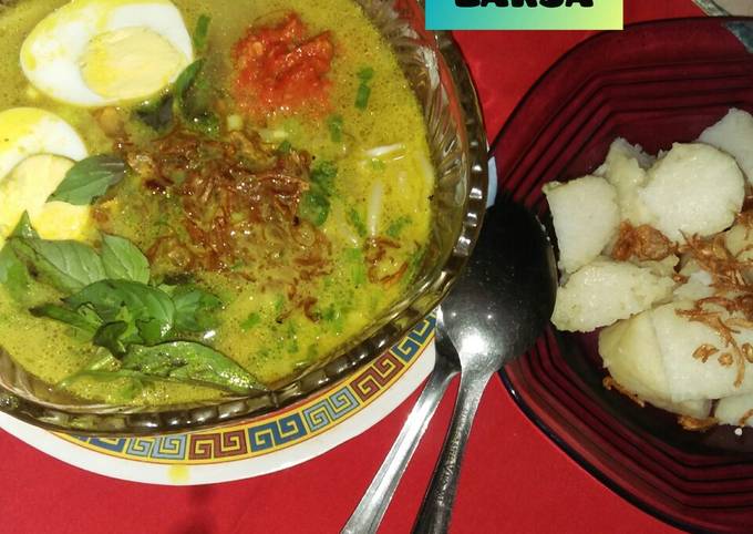 Resep Laksa lontong Anti Gagal