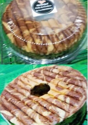 Foto resep Bolu marmer 4 telur
