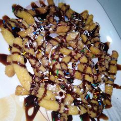 A picture of Spanish Churros.