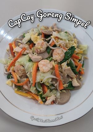 Foto resep CapCay Goreng Simpel