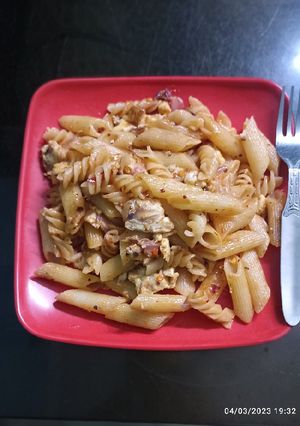 এগ পাস্তা (Egg Pasta recipe in bengali) রেসিপির প্রধান ছবি