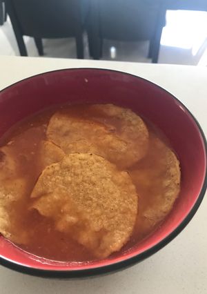 Una foto de Sopa mexicana
