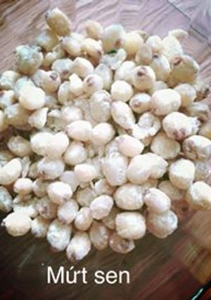 Hình của món Cách làm mứt hạt sen.