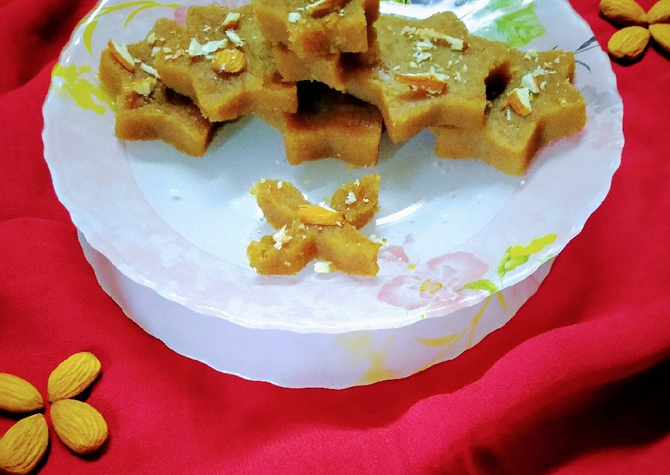 Wheat flour halwa