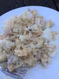 Casserole of rice and chicken