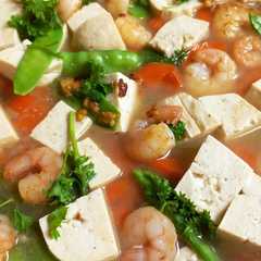 A picture of Sop Tahu Udang.