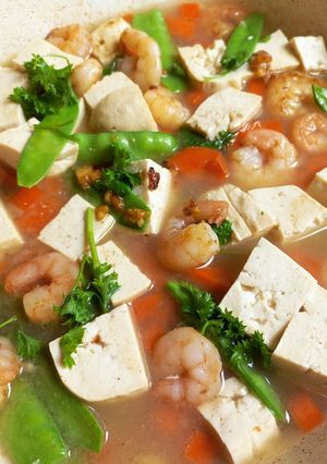Foto resep Sop Tahu Udang