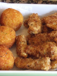 Una foto de Palitos de pollo con cereales aptos para celíacos y alérgicos