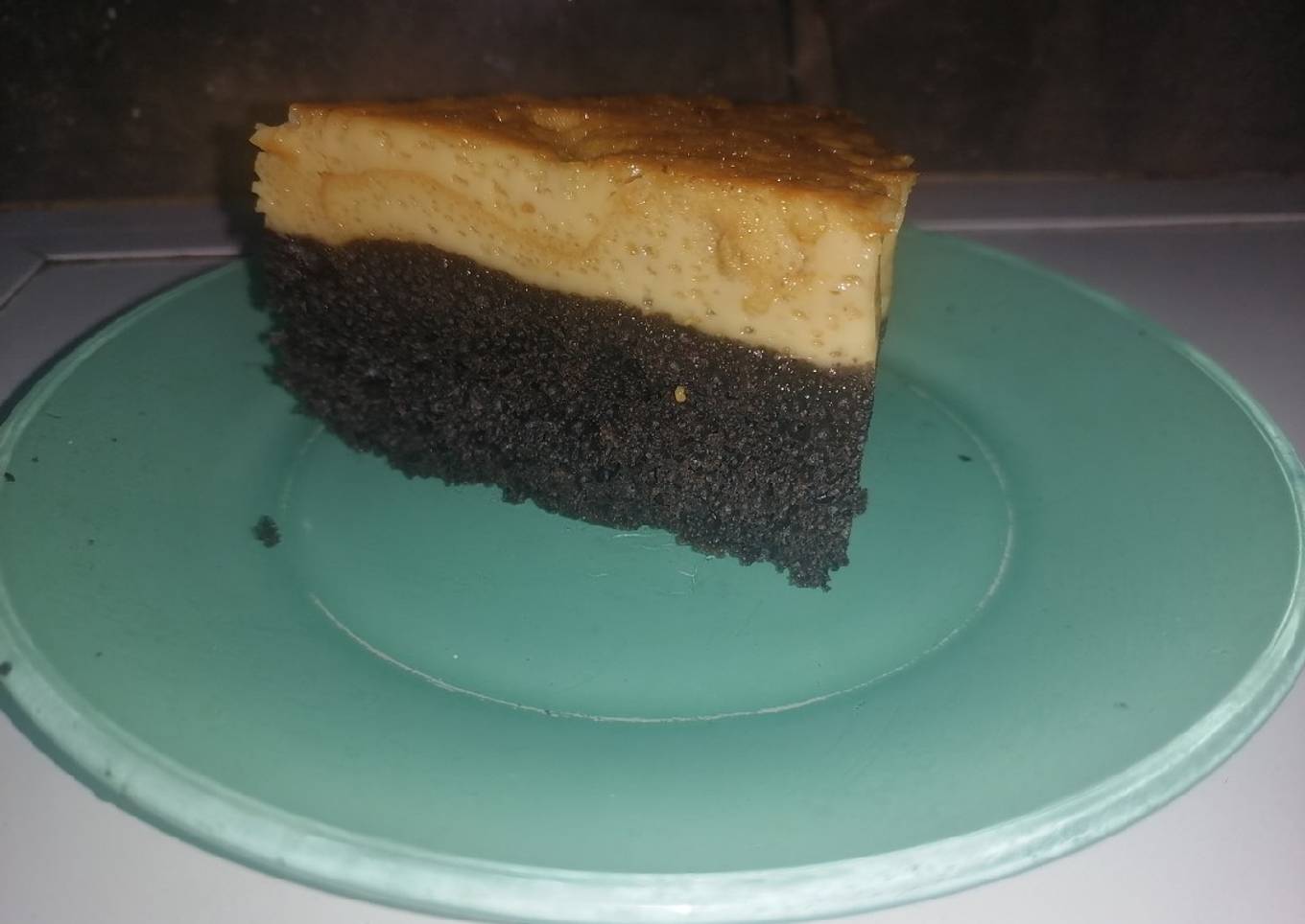 Pastel imposible o chocoflan
