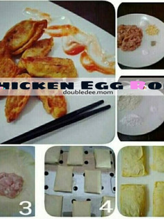 Foto resep Chicken Egg Roll