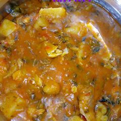 A picture of Pumpkin Yam Porrage.