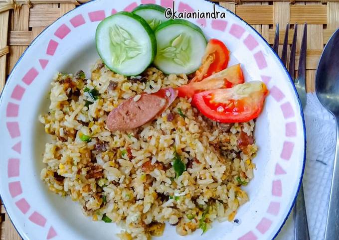 Resep Nasi Goreng Hijau oleh Kaianiandra - Cookpad