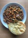 Aubergine & chickpea stew