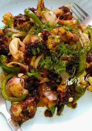 गोभी मंचूरियन (gobi manchurian recipe in Hindi) रेसिपी मुख्य फोटो
