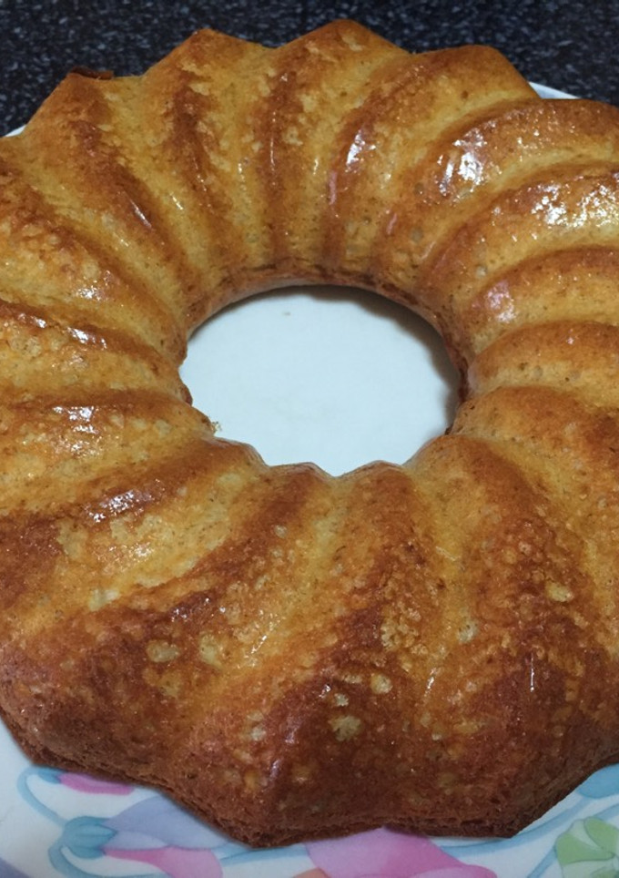 Una foto de Bizcochón de limón para diabéticos