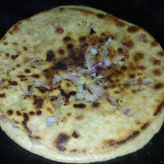 A picture of Onion Paratha.