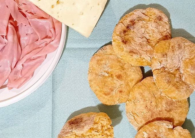 Modo semplice a Preparare Fatto in casa super veloce Focaccette alla zucca