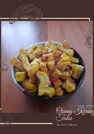 Foto resep Simple Cooking: Oseng Kering Tahu