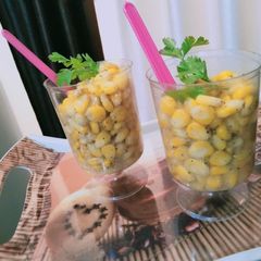 Sweet Corn With Black Pepper A picture of Sweet Corn With Black Pepper.