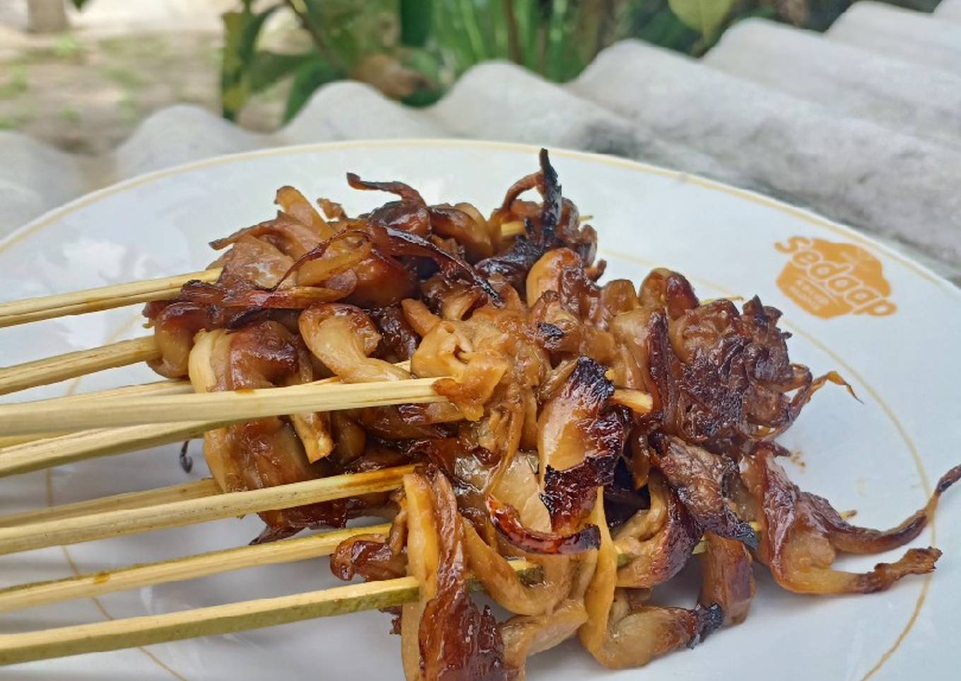 Sate Jamur Tiram
