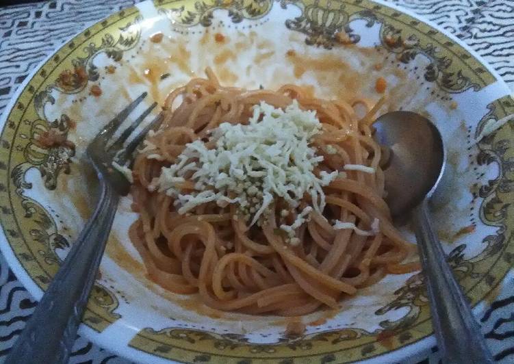 Resep Cheese Bolognese Spaghetti Murmer Yang Nikmat
