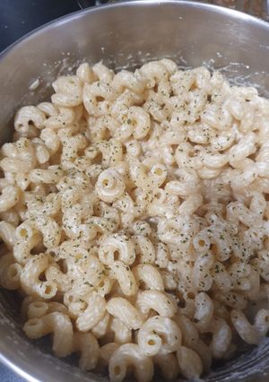 Una foto de Pasta all'Alfredo