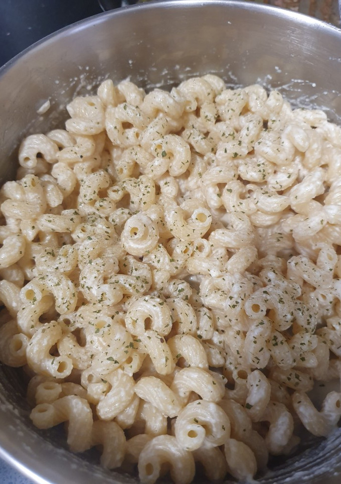 Una foto de Pasta all'Alfredo