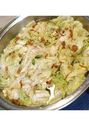 Foto resep Sayur Sawi Putih Kuah Bening