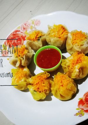 Foto resep 40. Dimsum ayam jamur