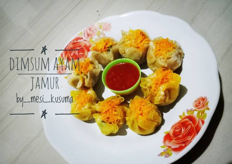 40. Dimsum ayam jamur