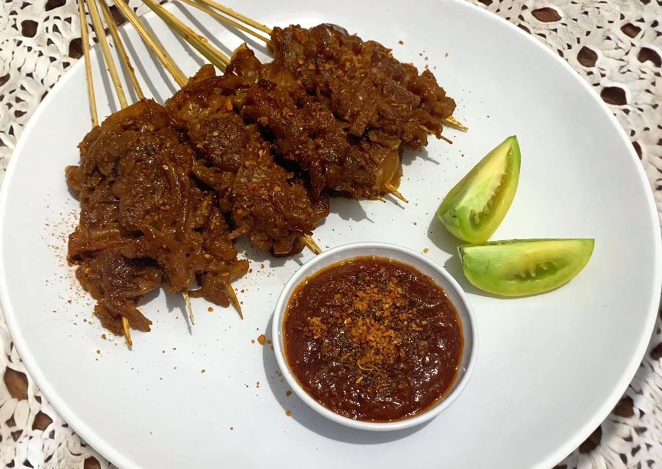 Sate Jamur Tiram