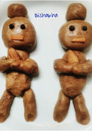 A picture of Almond Hugged Teddy.