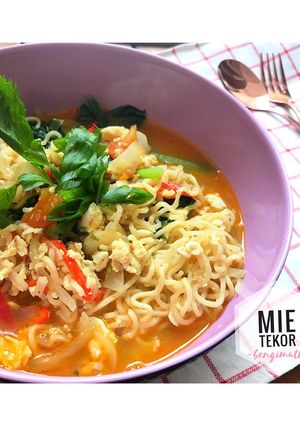 Foto resep Mie tekor