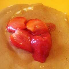 A picture of Sopa de fresas.