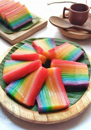 Foto resep Kue Lapis Rainbow