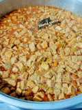 Lontong lodeh tahu tempe cecek 100 porsi