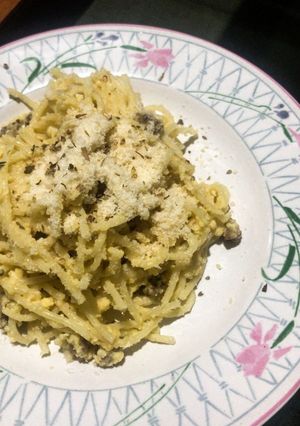 Foto resep Carbonara ala Italia tanpa susu