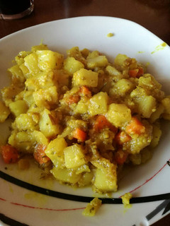 Una foto de Patatas al curry