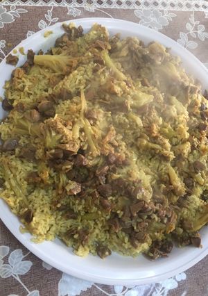 صورة لوصفة مقلوبة زهرة بالقوانص