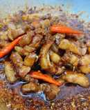 Thịt xào mắm ruốc