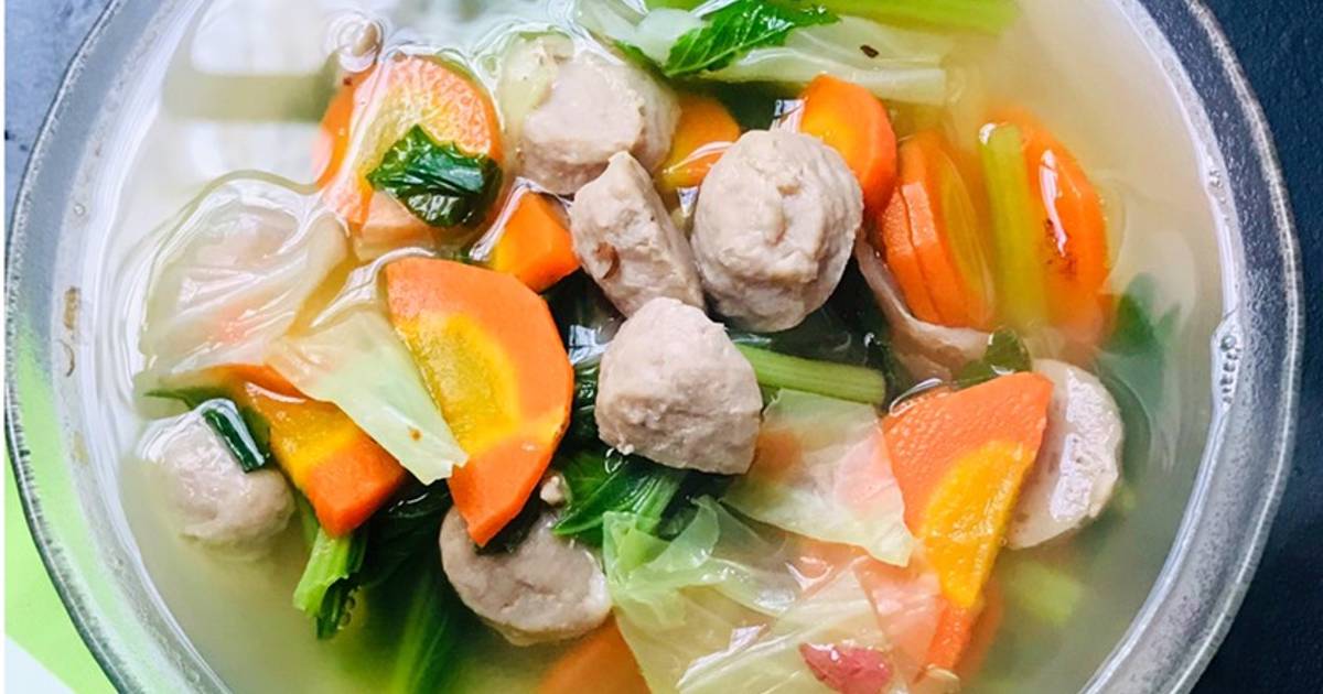 57 Resep Sayur Sop Bakso Cesim Enak Dan Mudah Cookpad