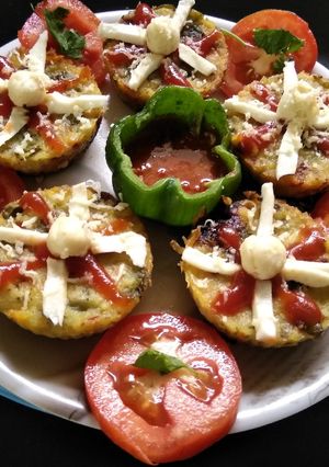A picture of Khichhdi muffins.