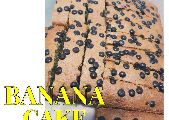 BANANA CAKE Super Moist (Bolu Pisang)