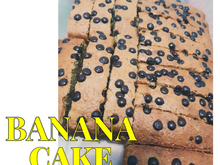 Langkah Mudah untuk Menyiapkan BANANA CAKE Super Moist (Bolu Pisang) Anti Gagal