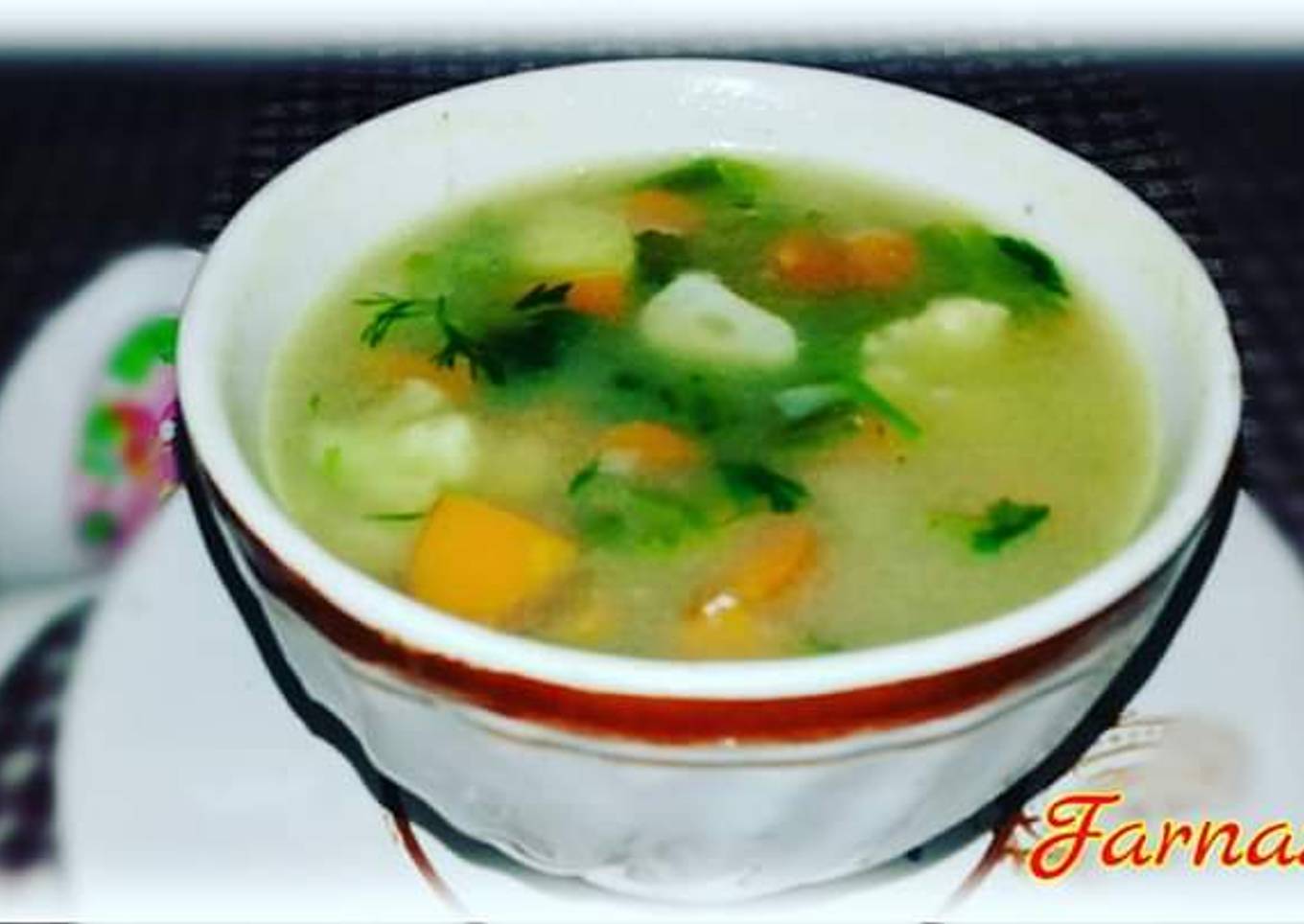 Clear Vegetable Soup