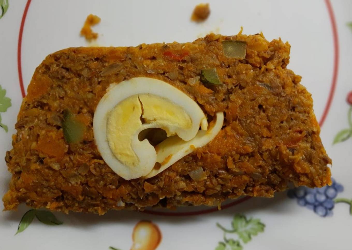 Pan/budín de lentejas 🌱