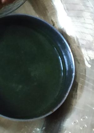 A picture of Pudina chutney.